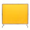 Welding Screen with Frame, 6' X 8' Welding Curtain Screen
