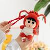Plush Shinchan Crayon Pendant Cartoon Doll Keychain Accessory Souvenir Gift