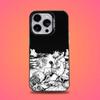 Custodia per Telefono Anime G-Gachiakuta Per iPhone 16,15,14,13,12,11,Pro,Max,Plus,Mini,XS,SE Anti Caduta Nero Opaco Bumper Rigido