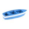 Resin Mini Boat Decoration Statues Home Landscape Exquisite Creative Blue