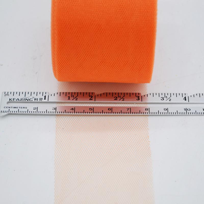 22m/lot 2" 5cm Shiny Tulle Roll Spool Fabric Tutu Skirt Chair Sash Bow Table Runner  Wedding Baby Shower Party Decorations