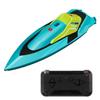 Міні-човен на радіокеруванні, Міні-човен зі спеціальним трюком перекидання, Функція повернення одним дотиком, Маленький човен на РК, Швидкісний човен, Іграшка, Активності для батьків та дітей, Електричний човен на РК (синій)