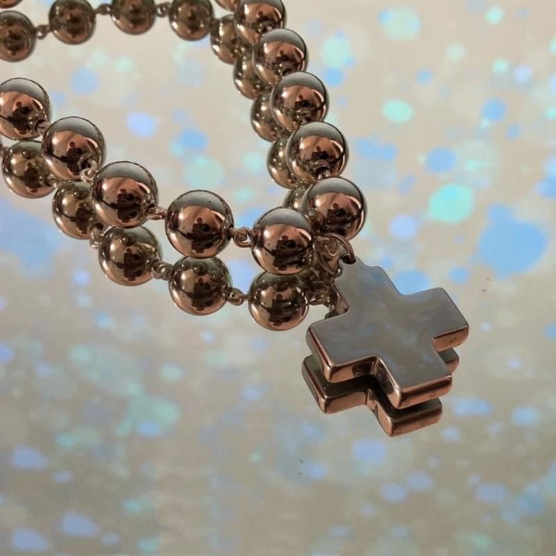 Exquisite Crosses Pendant Necklace Personalized Neckchain Accessories Gothic Neck Chains Charm for Fashionable Believers