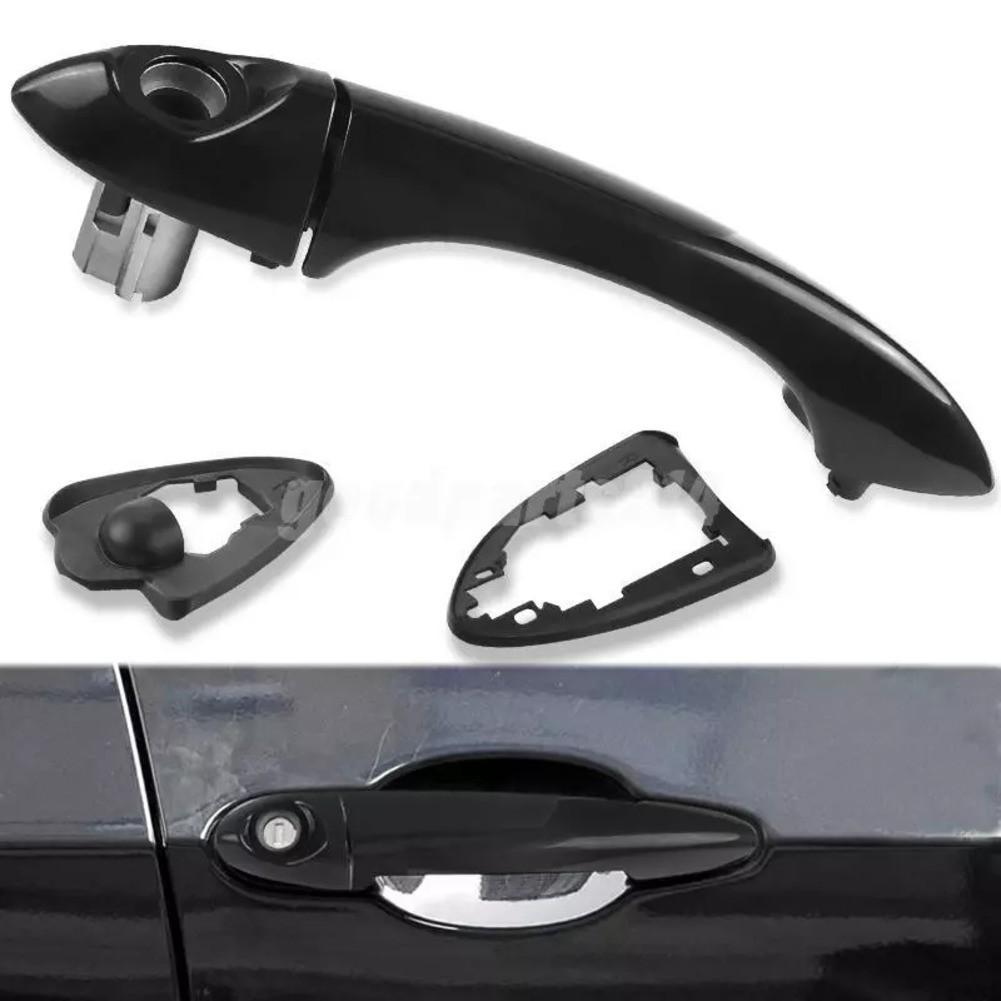 Poignée de porte noir brillant Fonctionnalité de porte améliorée