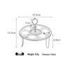 Household Multifunctional Stainless Steel 304 Egg and Mantou Steaming Rack with High Feet