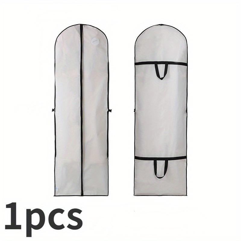 Faltbare Wasserdichte Reißverschluss Staubschutzhülle Schutztasche für Anzüge Reiseaufbewahrung Hängende Kleideraufbewahrung Kleiderschrank Kleiderschutz
