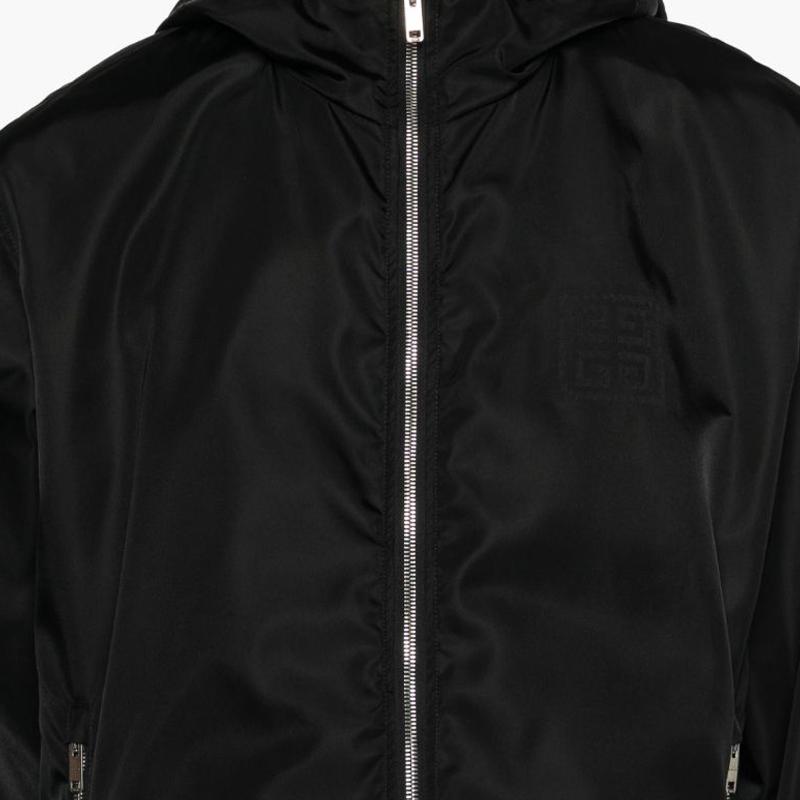 Givenchy 4G Emblem Zip Up Windbreaker BM0186144C-001