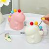 Cute Unicorn Fruit Fork White Whale Fountain Fruit Fork Set Creative Stainless Steel Fruit Fork Coffee Tea Dessert Fork Gift