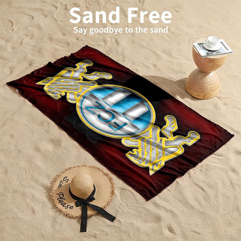 FC Zurich Beach towels also serve as bath towels summer essential a musthave for the outdoors the beach and the pool