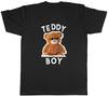 Teddy Boy Mens TShirt Funny Cuddly Cool Bear Tee Gift