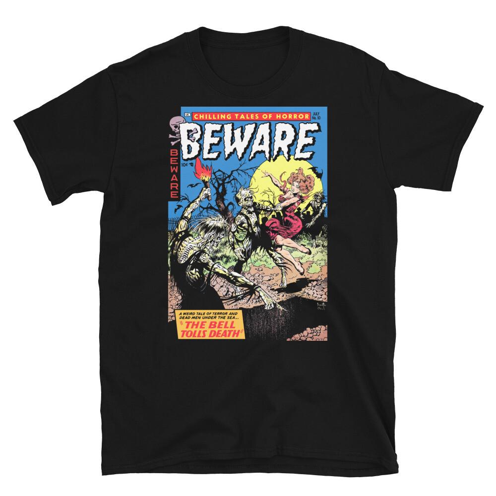 Beware Comic No. 10 Frank Frazetta Cover T-ShirtBlack S