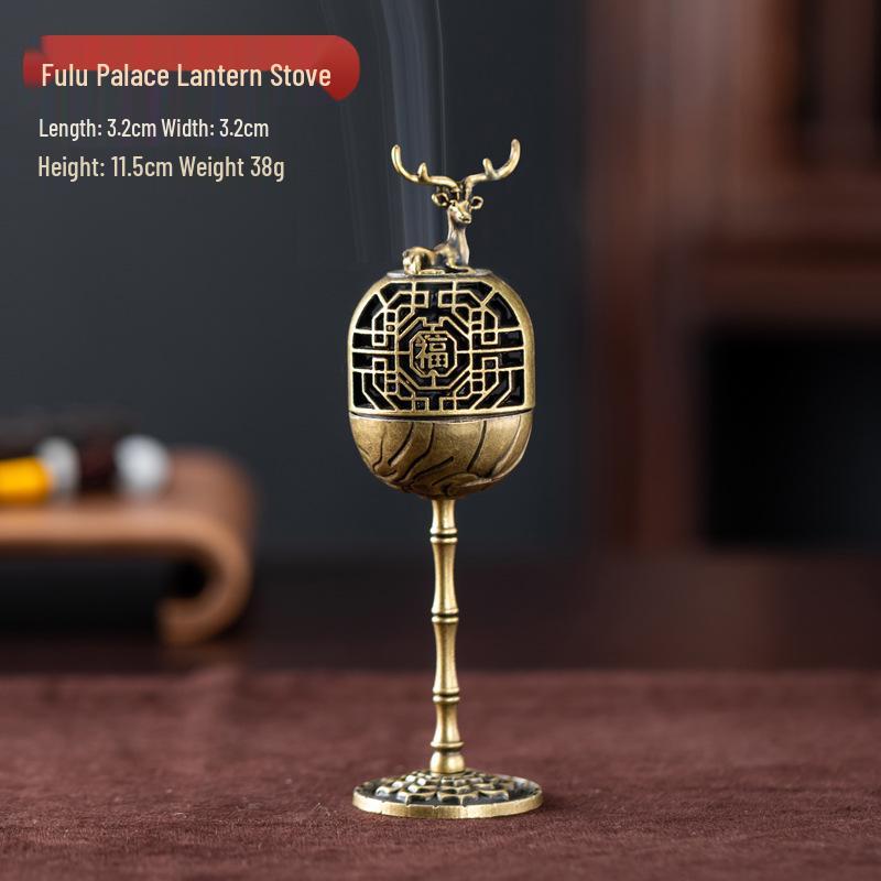 Auspicious Clouds Sandalwood & Agarwood Coil Incense for Indoor Aromatherapy - Long-lasting Deodorizing Incense Burner Censer