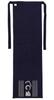 Edoten Etchu Fundoshi (Loincloth) - Made In Japan, 100% Cotton, Discharge-Dyed, Stylish Japanese Pattern, Men's, One Size Fits All, Navy Blue