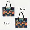 Cool Skull Print Tote Bag Fashion All-match Large Capacity Casual Outdoor Daily Shoulder Handbag