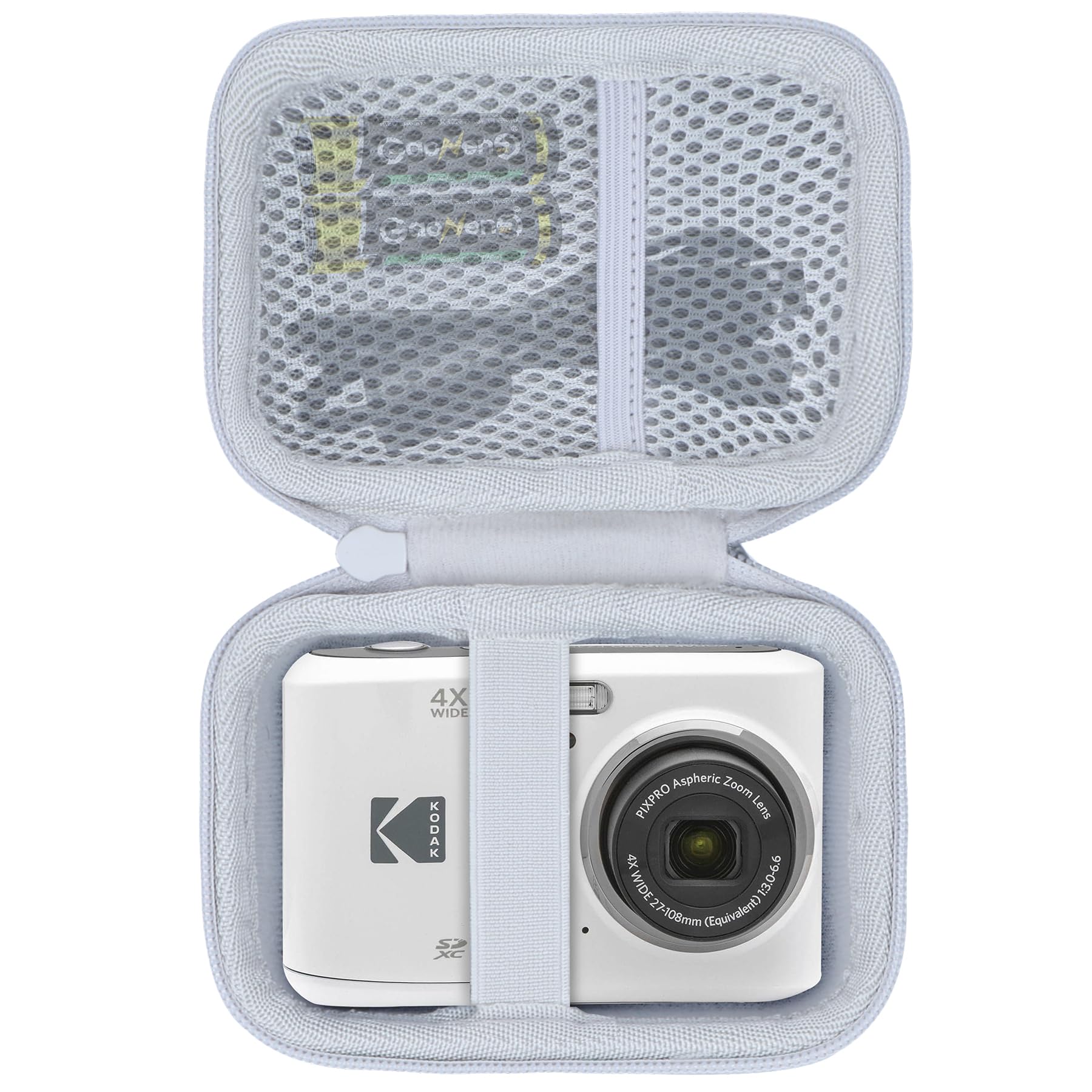 

Чохол для зберігання Lebakort для цифрових фотокамер Kodak PIXPRO FZ55/FZ45 з зумом (Білий)