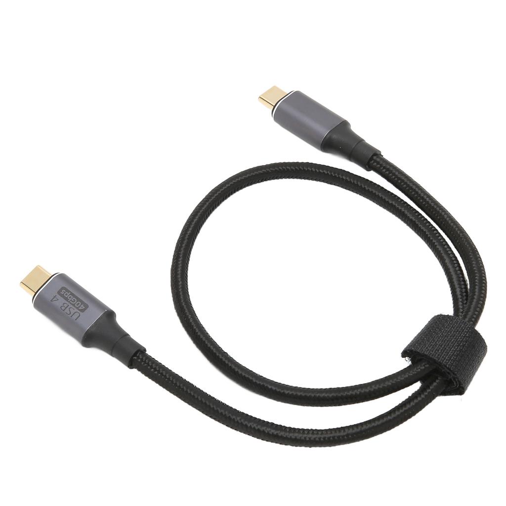 USB4 Data Cable PD Fast Charging Multifunctional 40Gbps High Speed Transmission HD 8K 60HZ Type C Data Cable