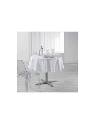 Tablecloths - LINEN PROMO - Constellation - Polyester - 180cm - White