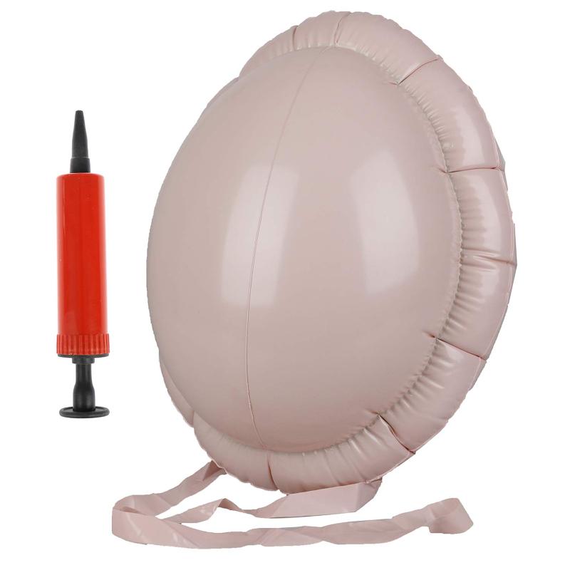 Inflatable Fake Belly Fake Pregnancy Belly Beer Belly For Adult Santa Claus Lightweight Fake Pregnancy Cosplay Prop With Pump