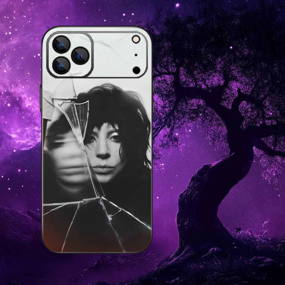 L-Lady G-Gaga Famous Singer Phone Case For iPhone 17,16,15,14,13,12,11,Pro,Max,Plus,E,Air,Mini Protective TPU Cover