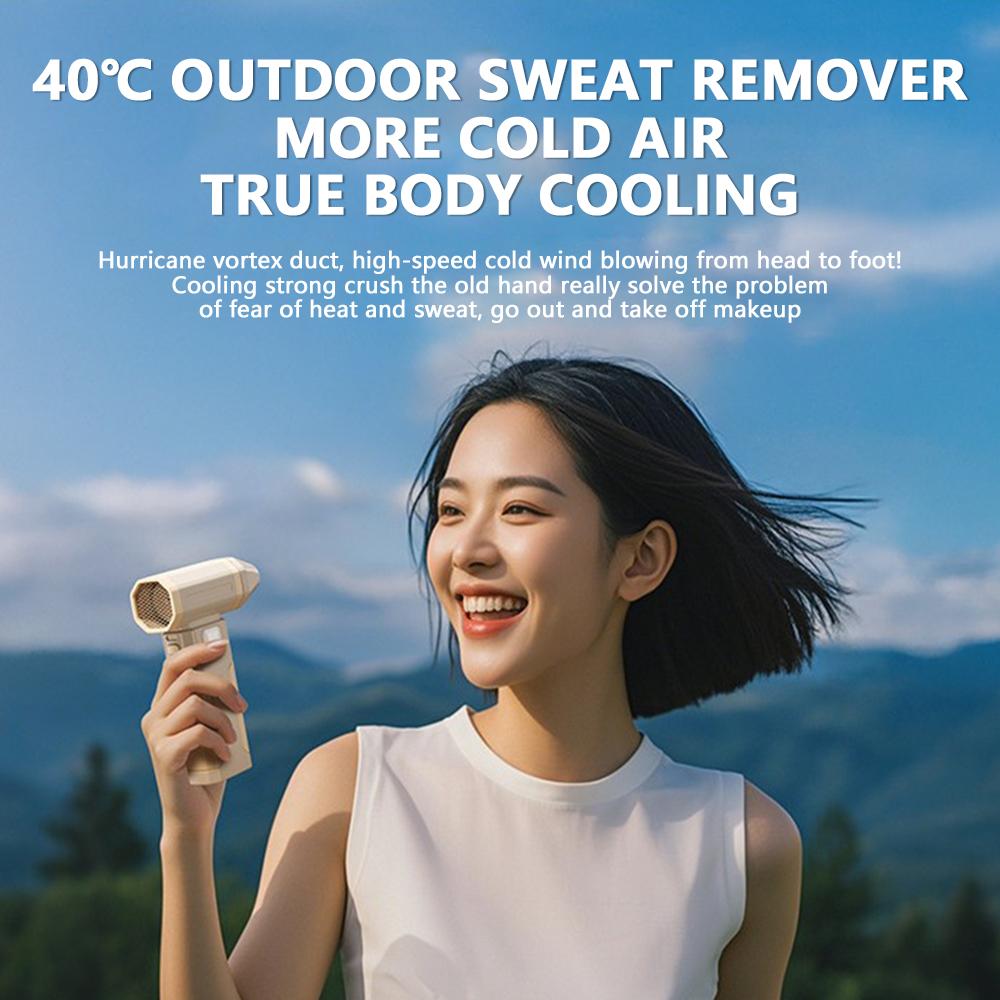 Powerful Air Blower 450000RPM Mini Turbo Jet Fan High Speed Turbo Violent Fan Brushless Motor Handheld Duct Fan PC Cleaning Tool