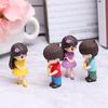 Personality Couple Ornaments Plastic Diy Decoration Creative Cake Ornaments Keychain Pendant