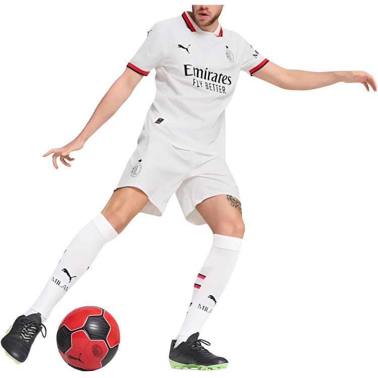 PUMA Camiseta De Fútbol Auténtica De Visitante Para Hombre Ac Milan Visitante 24/25 775013-02