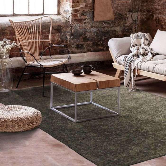 Vintage Taupe Textured Rug 120x170