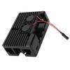 Case for Raspberry Pi 4 Cooling Shell Metal Box Aluminum Alloy Protective Enclosure with 2 Fan