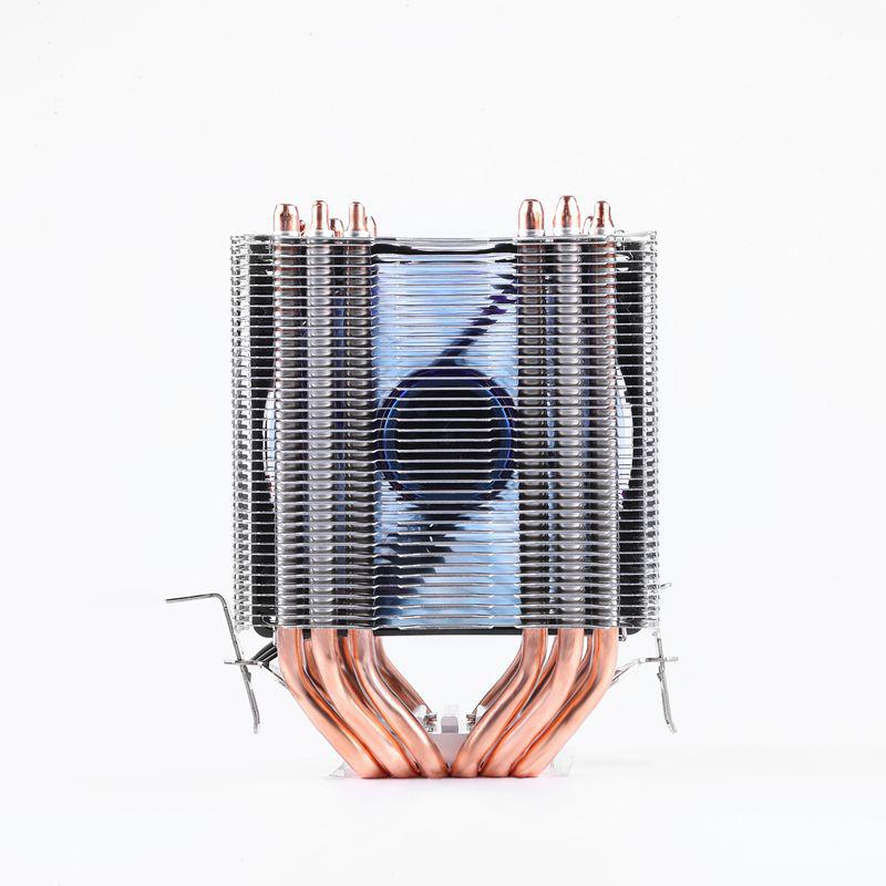 Dissipatore per CPU a tubo di rame ultra-silenzioso per pin 1366, AMD 1700, X79 e 2011