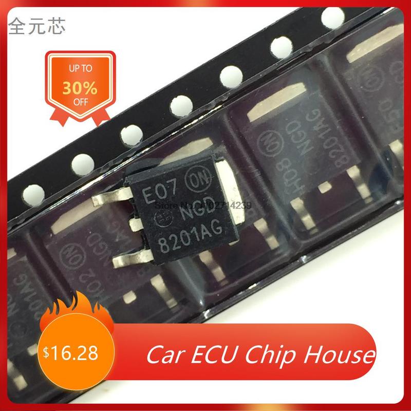 50PCS/lot 8201AG NGD8201AG NGD8201 TO252 automotive ignition coil transistor For BMW Hyundai ME7 ME17 Big TurTLE car auto chips