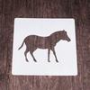 Reusable Animal Painting Stencils Various Pattern Silhouette DIY Craft Templates On Wood Wall Paper Card Canvas Door 9x
