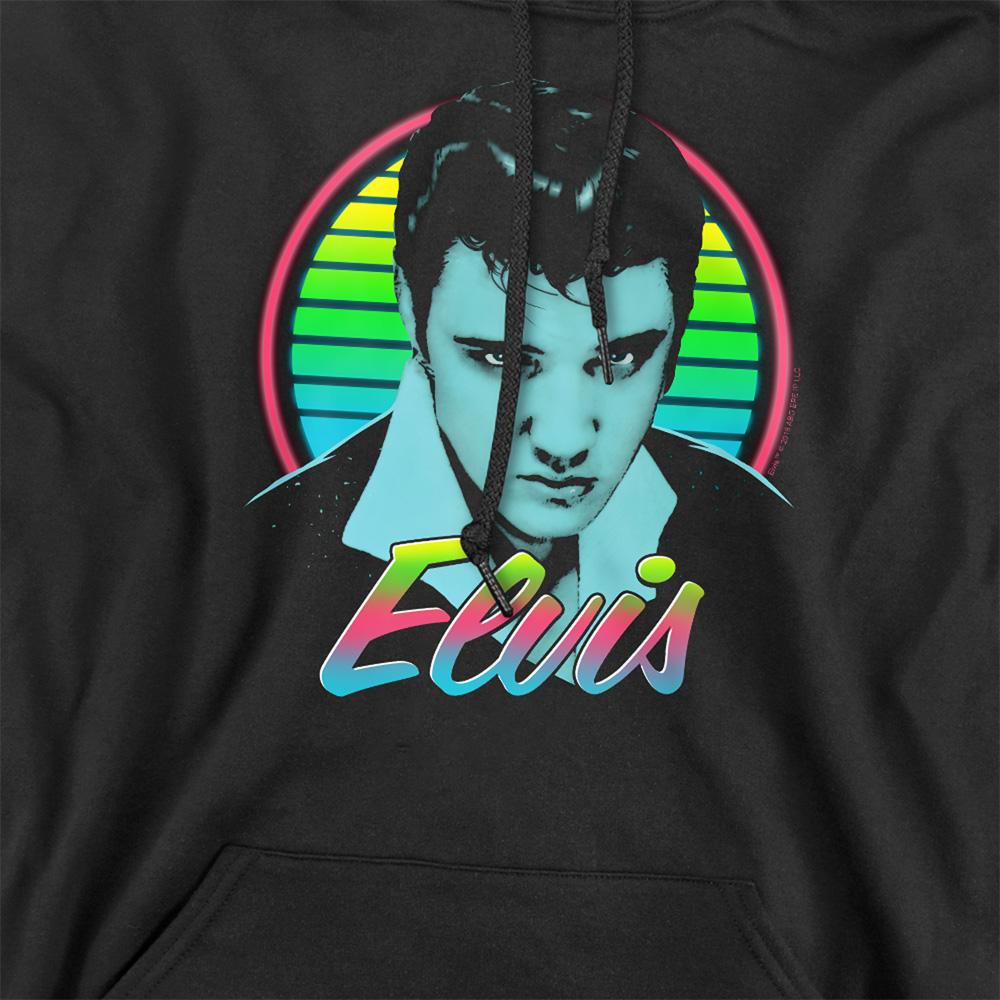 Elvis Presley Unisex Adult Neon King Hoodie