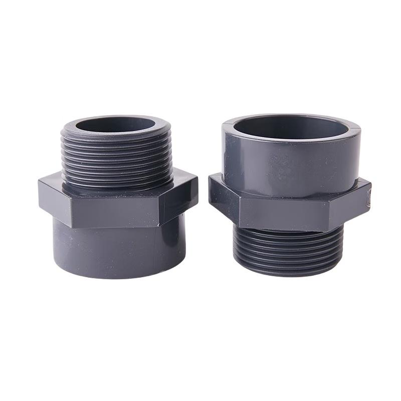 Lixian PVC Male Thread Straight Connector