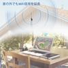 BINGFU Outdoor WiFi Antenna 2.4GHz 5GHz 5.8GHz Wall Mount MIMO RP-SMA and SMA Male Antenna Replacement