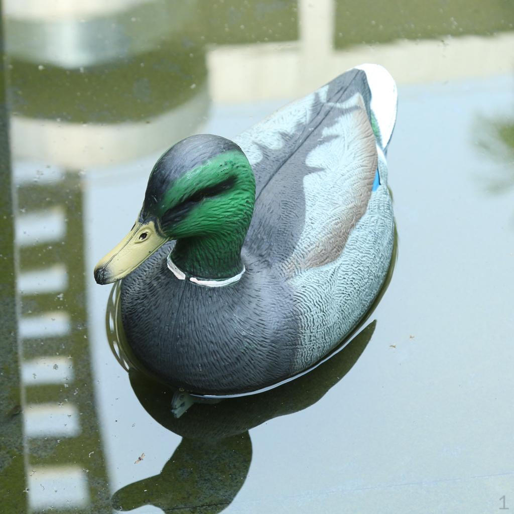 

Плавающая приманка для утки, отпугиватель, охотничья птица, приманка, украшение, креативные украшения в виде животных 35cm Drake