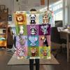 Fabric animal spaceship Print Flannel Blanket High quality Comfortable for All Seasons Home Decor Warmth and Comfort Perfect for Christmas Gifts