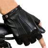 Leather Half Finger Gloves Imitation Leather Outdoor Fitness Fingerless Driving Driver Slip Performance A78 1