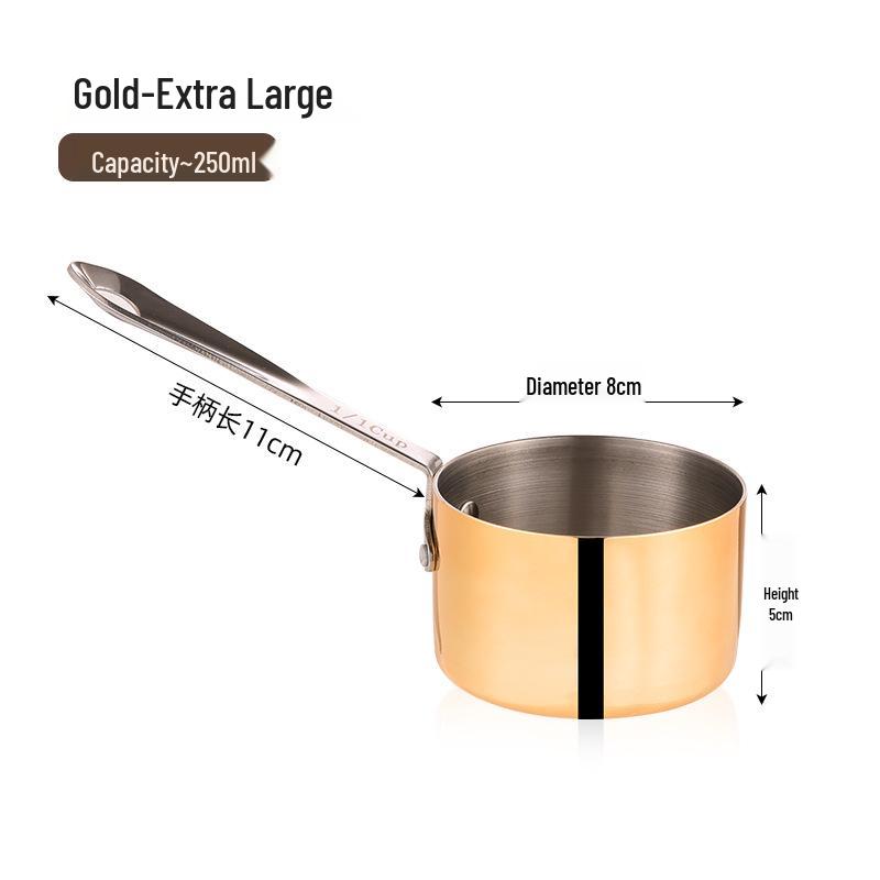 304 Stainless Steel Sauce Cup with Handle for American Western Cuisine, Custom Logo