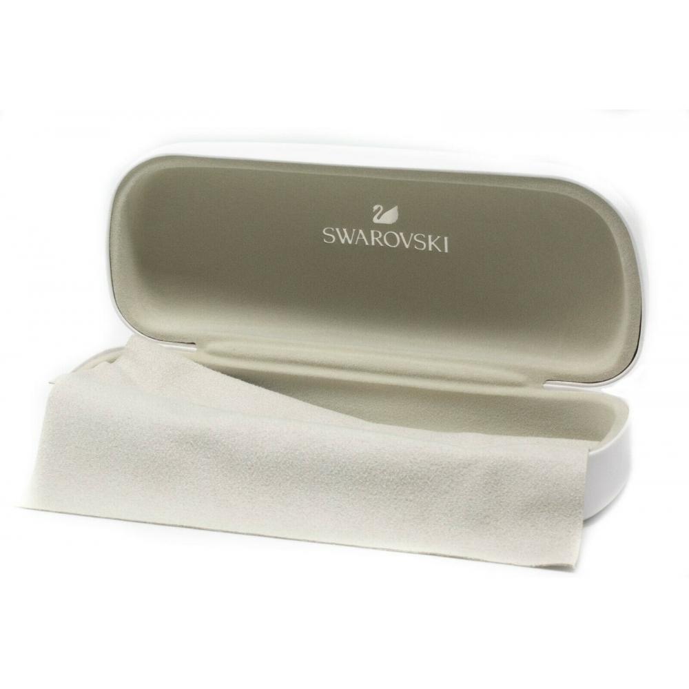 Swarovski Sk5477 Cat Eye Eyeglasses Black