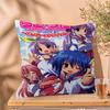 Anime Lucky Star Cushion Cover Car Throw Pillow Case For Sofa Car Christmas Gift