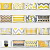Yellow Love Geometric Rectangle Pillowcase Home Decor Car Sofa Cushion Cover Decorative Accessories 30cm*50cm