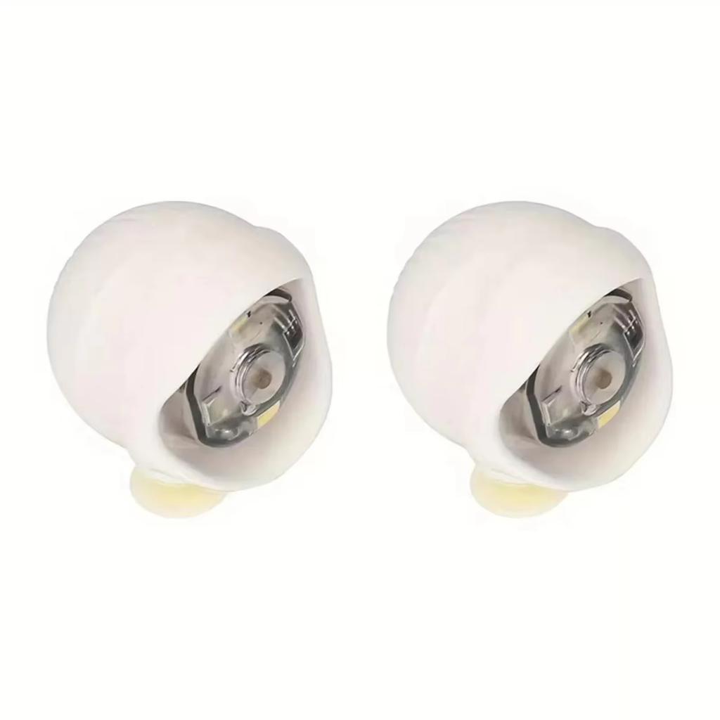 2 Pezzi Luci per Scarpe Impermeabili Charms per Scarpe Accessori per Scarpe Crocs 3 Modalità di Luce per Campeggio Passeggiate con il Cane, per Regalo Adulto Bambino