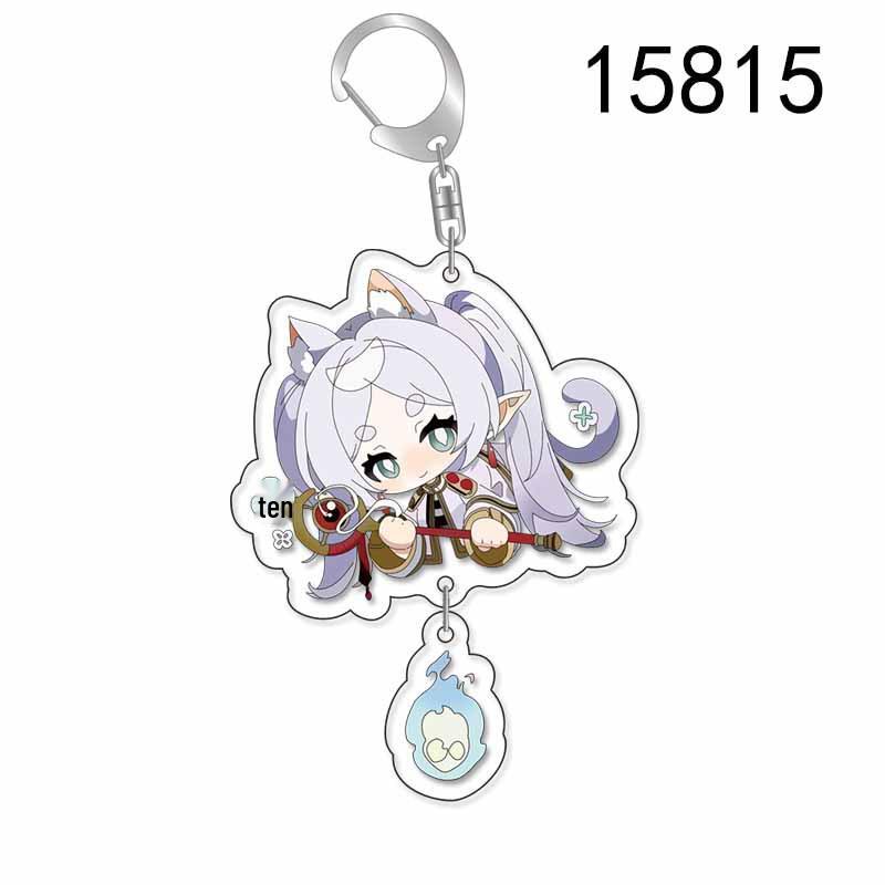 Frieren: Beyond Journey s End - Frieren Himmel Acrylic Keychain Charm In stock