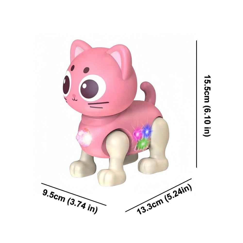 New Funny RC Robot Cat Stunt Cat Voice Command Programmable Touch Music Song Electronic Robot for Kids Toys Simulated Pet Gift