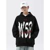 Wassup American-Style Inkjet Letter Sweatshirt for Men, Hooded, Autumn and Winter 2024 New Loose Casual Jacket Hoodie for Couples