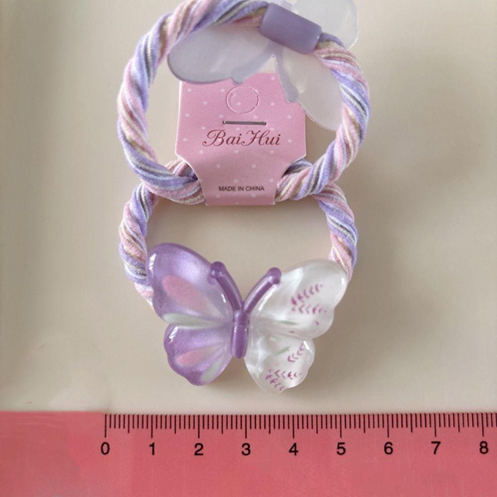 10Pcs Cute Elastic Rubber Band Sweet Hair Rope Luxury Princess Headwear Hair Accessories