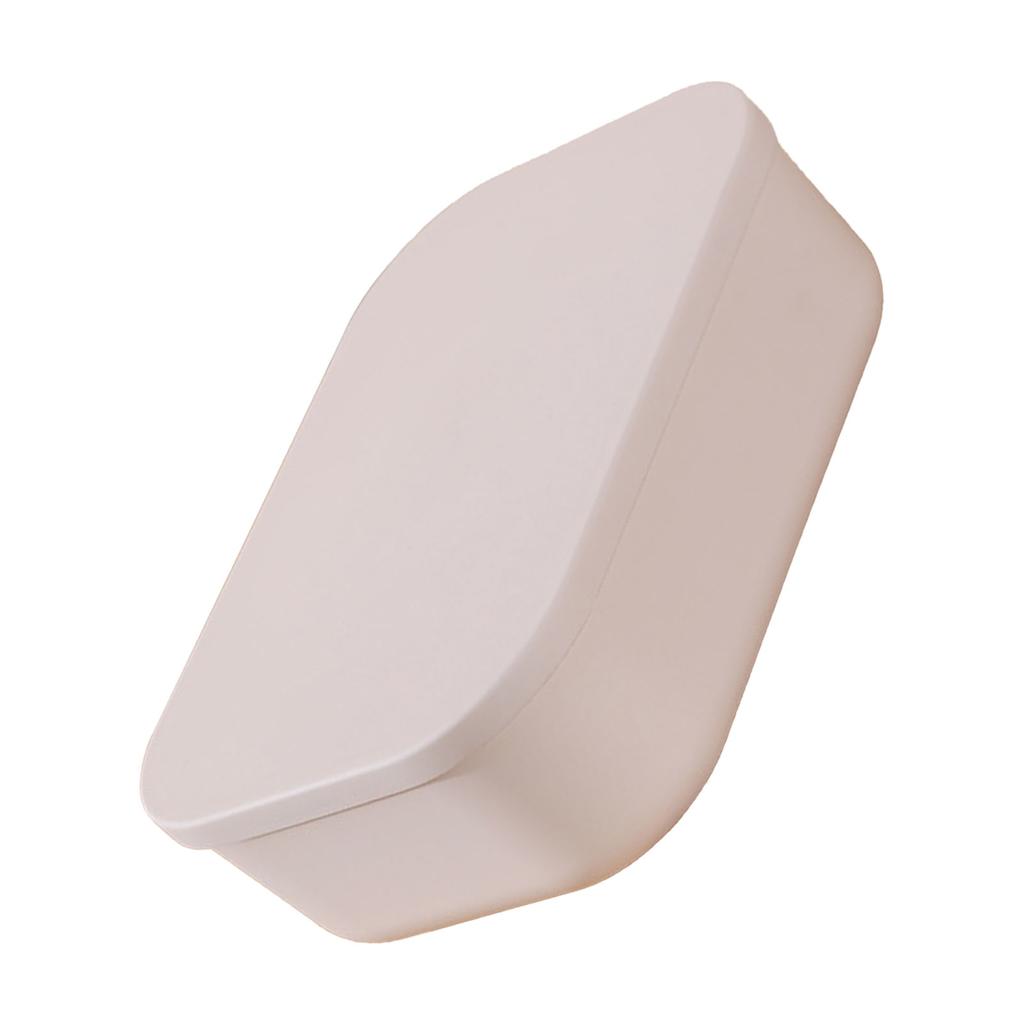 Desk Organizer Plastic Desktop Storage Box Container with Lid Dustproof Stackable Cosmetic Storage B