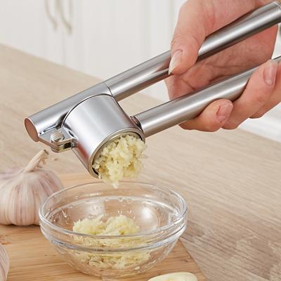 1 pezzo pressa per aglio in acciaio inossidabile pressa per zenzero da cucina strumento portatile accessori