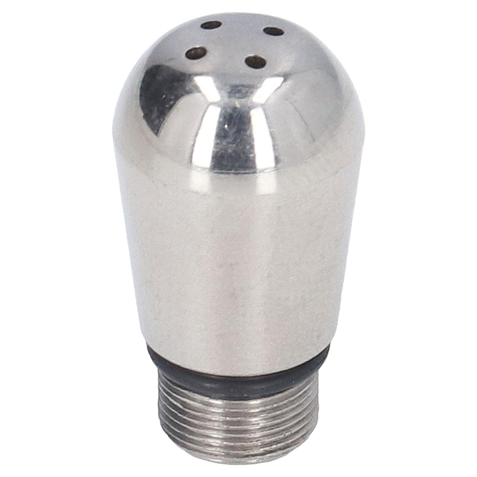 

Coffee Machine Steam Nozzle Milk Frother Washable Detachable Stainless Steel Replacement for Bofu3 Holes