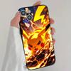 Lovely P-Pikachu Anime Game P-Pokemon Phone Case Cool Black Silicone Soft For IPhone 16 15 14 13 12 11 X XR Plus Pro Max Plus